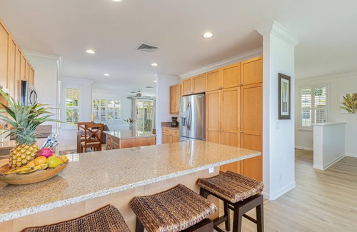Princeville Condo | Nihilani 18C Newly renovated plantation style home