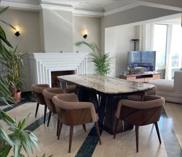 Downtown Cairo Apartment | Nile Front Elegance Zamalek View and Downtown