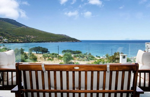 Nea Styra House | Nimporio Renidora Getaway - Private Seaview Oasis