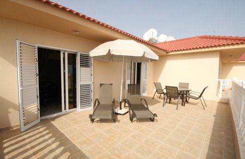 Ayia Napa Apartment | Nissi Beach Seaview Penthouse South Facing balcony - WIFI, pool, near beach