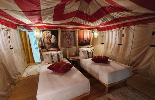 Sidi Badhaj House | Nkhila Lodge, Agafay Desert Private Camp With 5 Luxury Tented Rooms