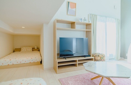Nishi Ward Apartment | No 203 Close to Kumamoto station maisonette type with kitchen Yogibo TV with video app/Kumamoto Kumamoto