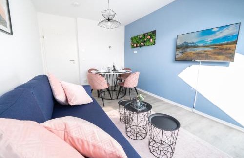 Wieseck Apartment | Noble Suite - Parking - Workspace