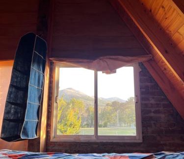 Moquehue Ski Chalet | Noche estrellada
