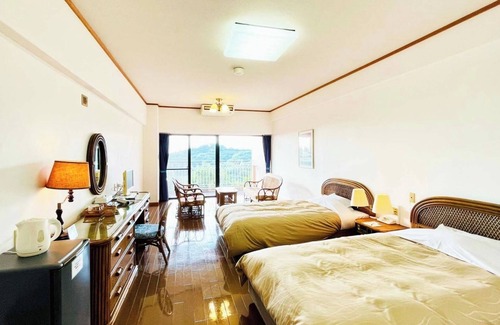 Geisei-mura Hotel | Nonsmoking Standard twin room in the main build/Konan Kōchi
