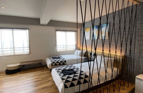 Fukuyama Hotel | NonsmokingdeTOUR Superior Twin Room with unit /Fukuyama Hiroshima