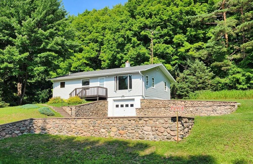 Park Falls House | North Fork Flambeau River near Park Falls, 3BR, 1BA country home, on ATV route.