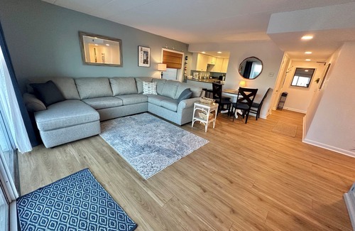North Ocean City Condo | North OC Oceanfront Condo. Big deck. Entire 1st floor. fully remodeled in 2025.