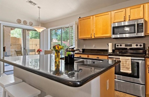 Desert View Village House | North Phoenix Patio Home w/Garage in Gated Complex!