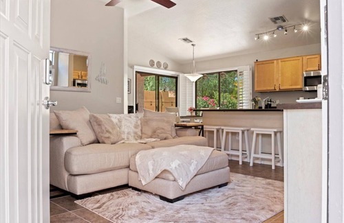 Desert View Village House | North Phoenix Patio Home w/Garage in Gated Complex!