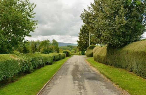 Craven Arms House | Norton cottage is set on a private estate.