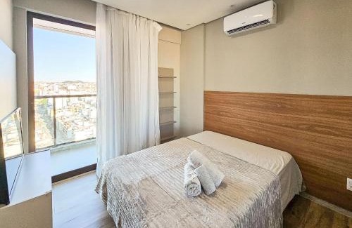 Cascatinha Apartment | Nosso Apê Cascatinha: Garagem | Ar-condicionado | Sauna NA1304