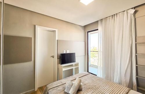 Cascatinha Apartment | Nosso Apê Cascatinha: Garagem | Ar-condicionado | Sauna NA1304