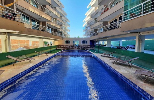 Colonia de Pescadores Apartment | Novo e Confortável Studio 100m praia, 4 Pessoas, Ar Condicionado, Condomínio com piscina, Lava & Seca, WIFI - Beach Place Cumbuco