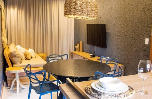 Porto de Pedras Apartment | NOVO Villa Manatee, 5 min de carro da praia - 102F