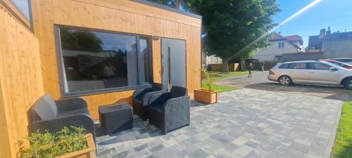Pustkowo House | Nowe, klimatyzowane Słoneczne Domki Pustkowo 1 minuta od morza
