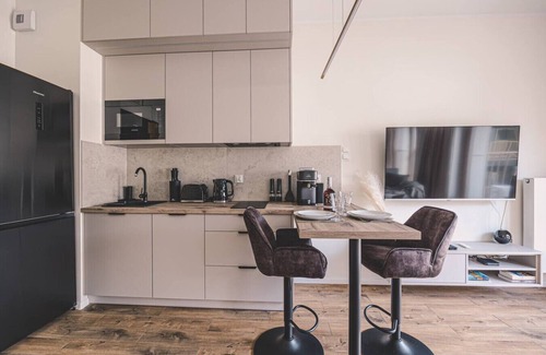 Bydgoszcz Apartment | Nowy Port Studio – Steps from Mill Island