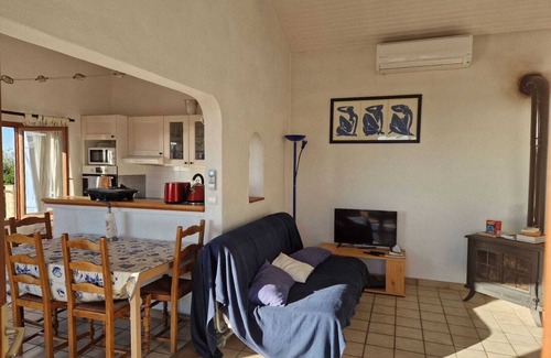 Ile du Levant Villa | nudist paradise villa with swimming pool very nive view on the sea