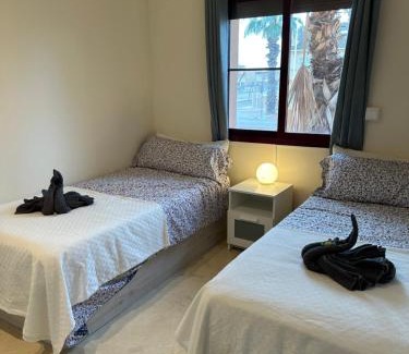 Los Alcazares Apartment | Nueva Ribera Beach club Ap38-garage and use of bikes included and 30kw electricity day