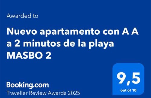 El Grau de Moncofa Apartment | Nuevo apartamento con A A a 2 minutos de la playa MASBO 2