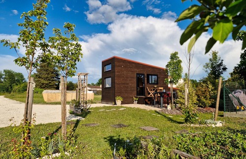 Salignac-sur-Charente House | Null 'Tiny La Part Des Anges' with Private Terrace, Private Garden and Air Conditioning