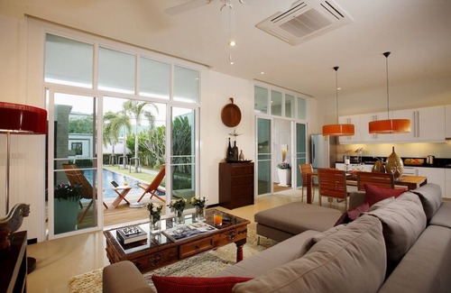 Cherngtalay Villa | O2BT4-VW1: 4 Beddrooms Pool Villa-Oxygen Bangtao-Full Kitchen