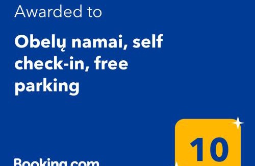 Klaipeda Apartment | Obelų namai, self check-in, free parking