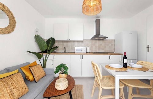 Los Cocoteros Apartment | Ocean Nest · Intimate Hideaway with Terrace for Two · by Bayside Rentals