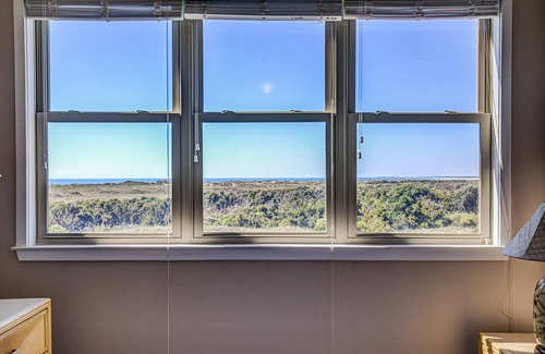 Topsail Beach House | Ocean and waterway-view duplex - pool, beach access, washer/dryer, central AC