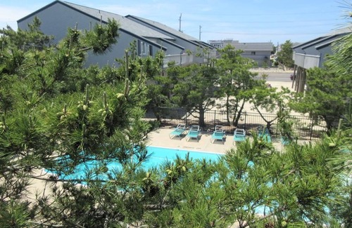North Beach Haven Condo | Ocean Club Condo, Brant Beach, One block to the Ocean!