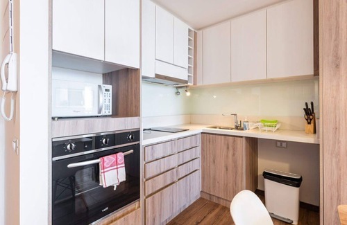 Concon Apartment | Ocean Drive- 1BR, With Wifi, Parking & Beachfront