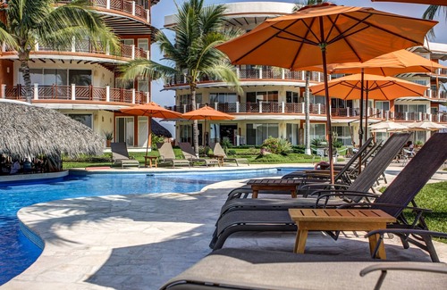 San Pedro Mixtepec Condo | Ocean Front 3 Bedroom Penthouse with Resort Amenities Overlooking the Pacific!