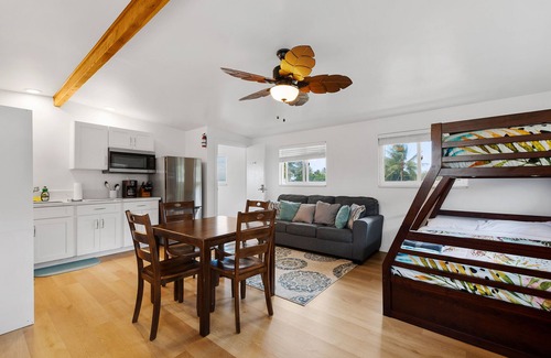 Pupukea Apartment | Ocean Front Extra Large Studio Sleeps 7 w Sofa Bed
