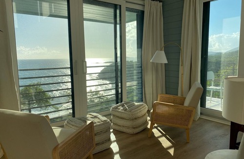 Bolongo Bay Condo | Ocean front Penthouse Loft