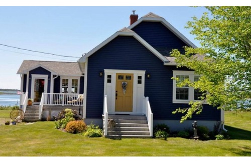 Grand Manan Island Apartment | Ocean Front Private 1 Bdrm + Living + Kitchenette Watch The Fundy Tides BBQ&fire