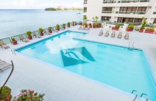 Tamuning Condo | Ocean front view condo with pool