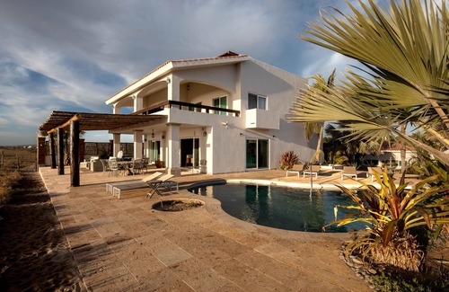 Todos Santos House | Ocean front villa that has been recently remodeled.