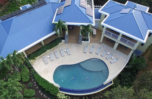Cabes Point Villa | Ocean Front Villa Lush Property with Private Beach and Lagoon