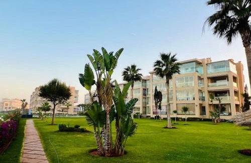 Cherrat Apartment | Ocean Gem - Exclusive 2BR, Balcony Pool, Beach, Surf & Views