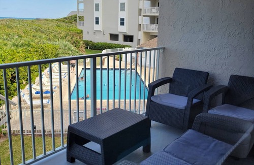 Stuart Condo | "Ocean Oasis" amazing views from direct beachfront condo on Hutchinson Island