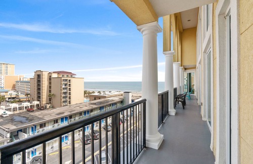 Myrtle Beach Condo | Ocean Pearl: 7 BR Oceanfront Condo with Pool