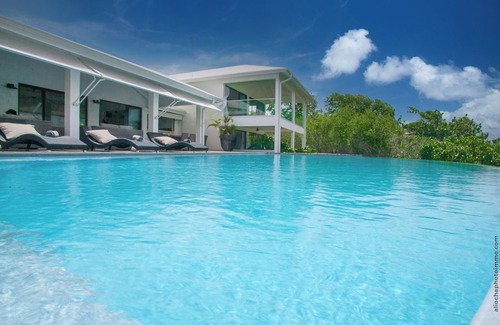 Le Francois Villa | Ocean's House, Villa de bord de mer, Panorama remarquable, Location Le François