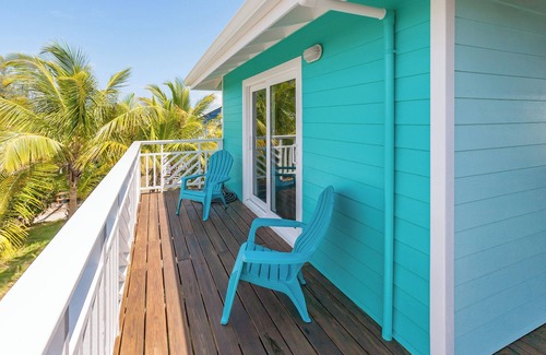 Great Guana Cay House | Ocean Sunrise, Sea of Abaco Sunsets on the Breezeway- SEASONS In The Sun