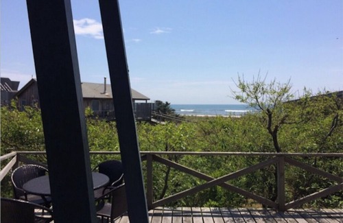 Water Island House | Ocean View 2BR Cottage just 100' off the expansive Fire Island ocean beach.