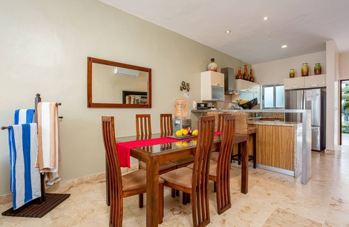 Zazil-ha Condo | Ocean view condo for 6. Private terrace and jacuzzi