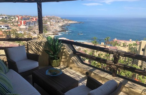 Cabo Bello Condo | Ocean Views all around!Newly renovated condo. Access to Private Swimmable Beach.