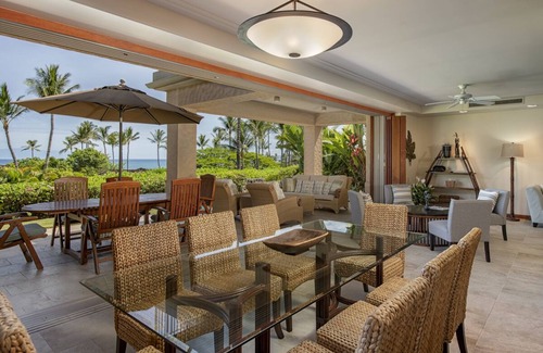 Kaupulehu Condo | OCEAN VIEWS* LUXURY AND LOCATION AT HUALALAI RESORT * TWO GOLF CARTS*