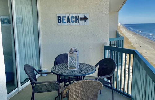 Ocean Drive Condo | Oceanfront, 17th floor, end unit so incredible views of the ocean & Main St.