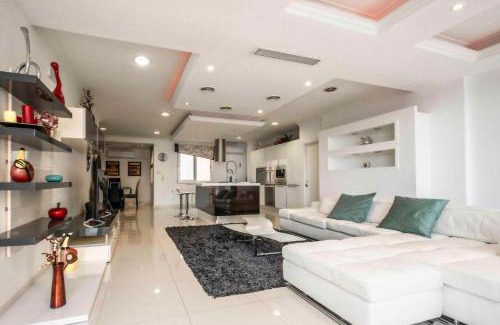 Tower Road Apartment | Oceanfront 3BR Penthouse Luxury & Views in Sliema