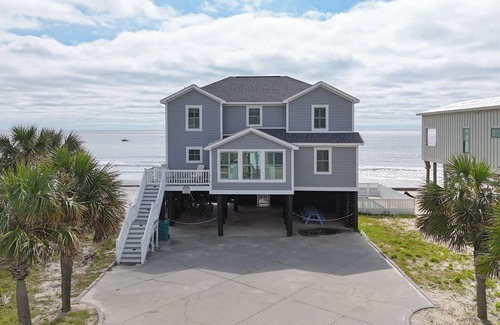 Inlet Harbour House | Oceanfront 7 BR Beach House with Private Pool! - Seas The Day n